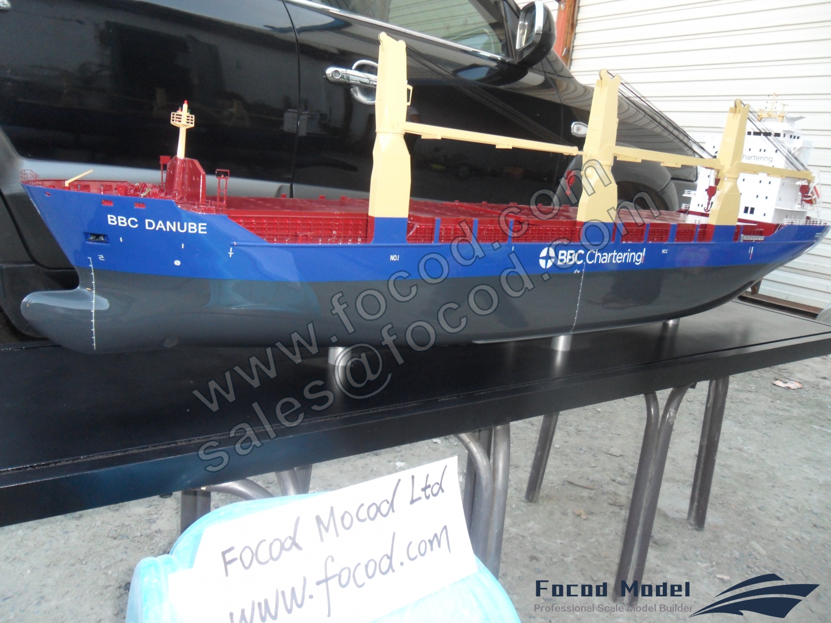 custom made model of 143m General cargo vessel